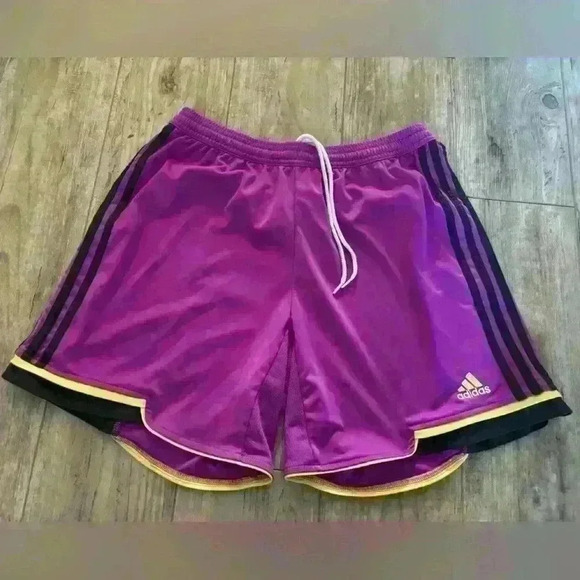 Adidas purple shorts size medium - Picture 3 of 3